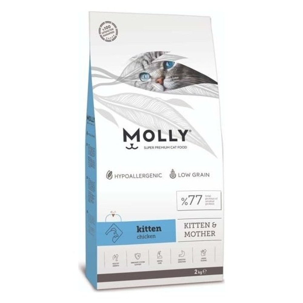 Molly Yavru Kedi Maması Tavuklu 2 Kg Evcil Hayvan Ürünleri Fiyatı