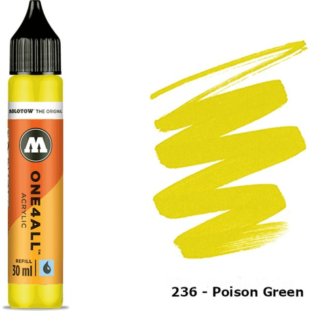 Molotow Akrilik Refill 30 ml N:236 Poison Green Oto Boyaları Fiyatı