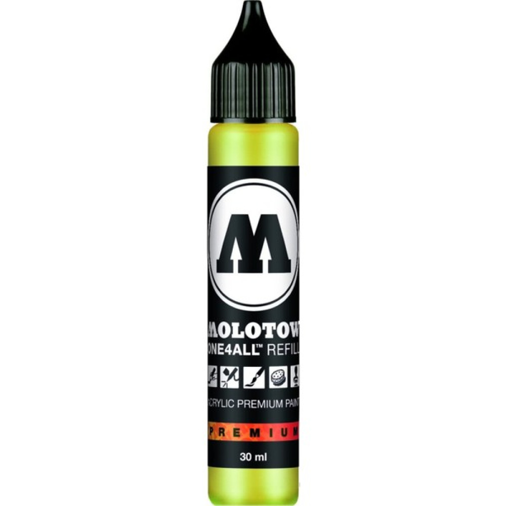 Molotow Refill 30 ml - N : 220 Fluorescent Yellow Oto Boyaları Fiyatı