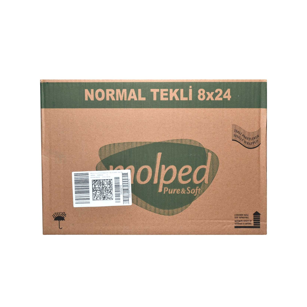 Molped Hijyenik Ped Pure&Soft 8'li Normal