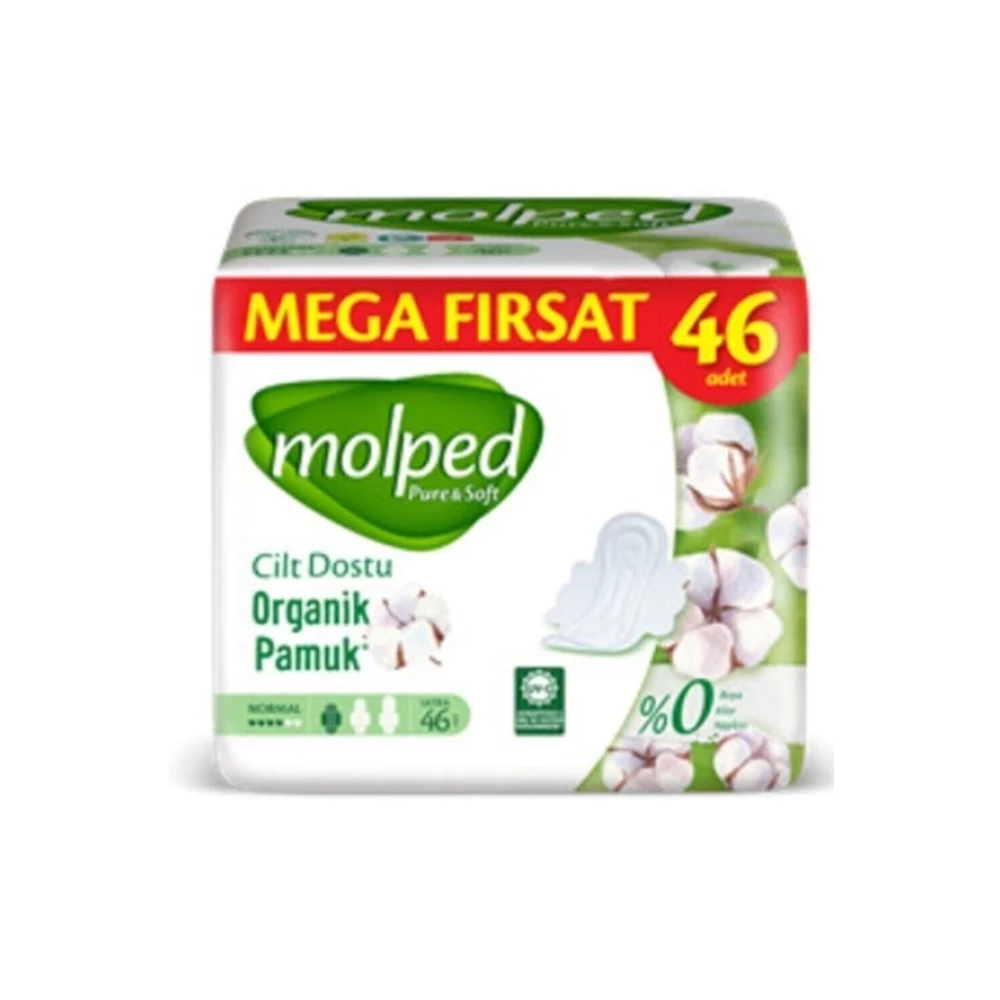 Molped Pure & Soft Mega Firsat Normal Ultra 46Li Genital Bölge Temizliği Fiyatı