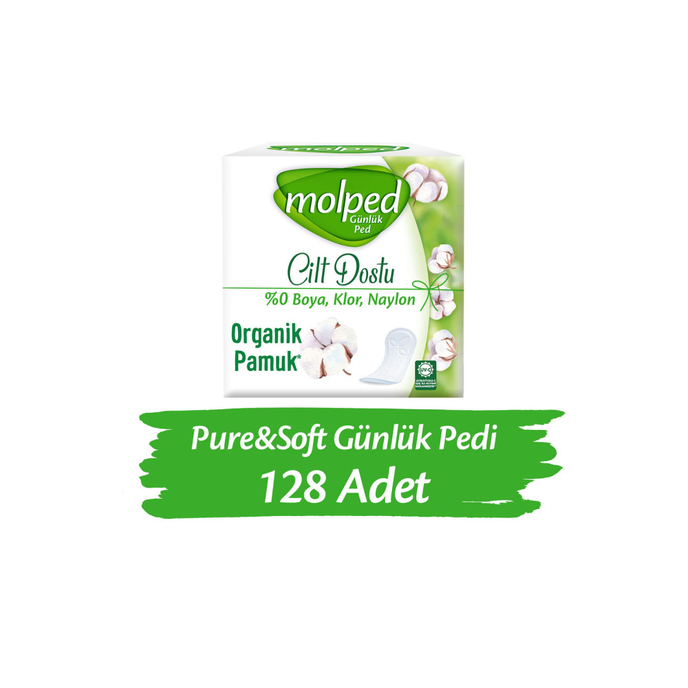 Molped Pure&soft Günlük Ped 128 Adet Hijyenik Pedler ve Tamponlar Fiyatı