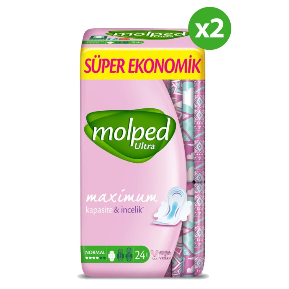 Molped Ultra Super Ekonomik Normal Hijyenik Ped 48'Li Hijyenik Pedler ve Tamponlar Fiyatı