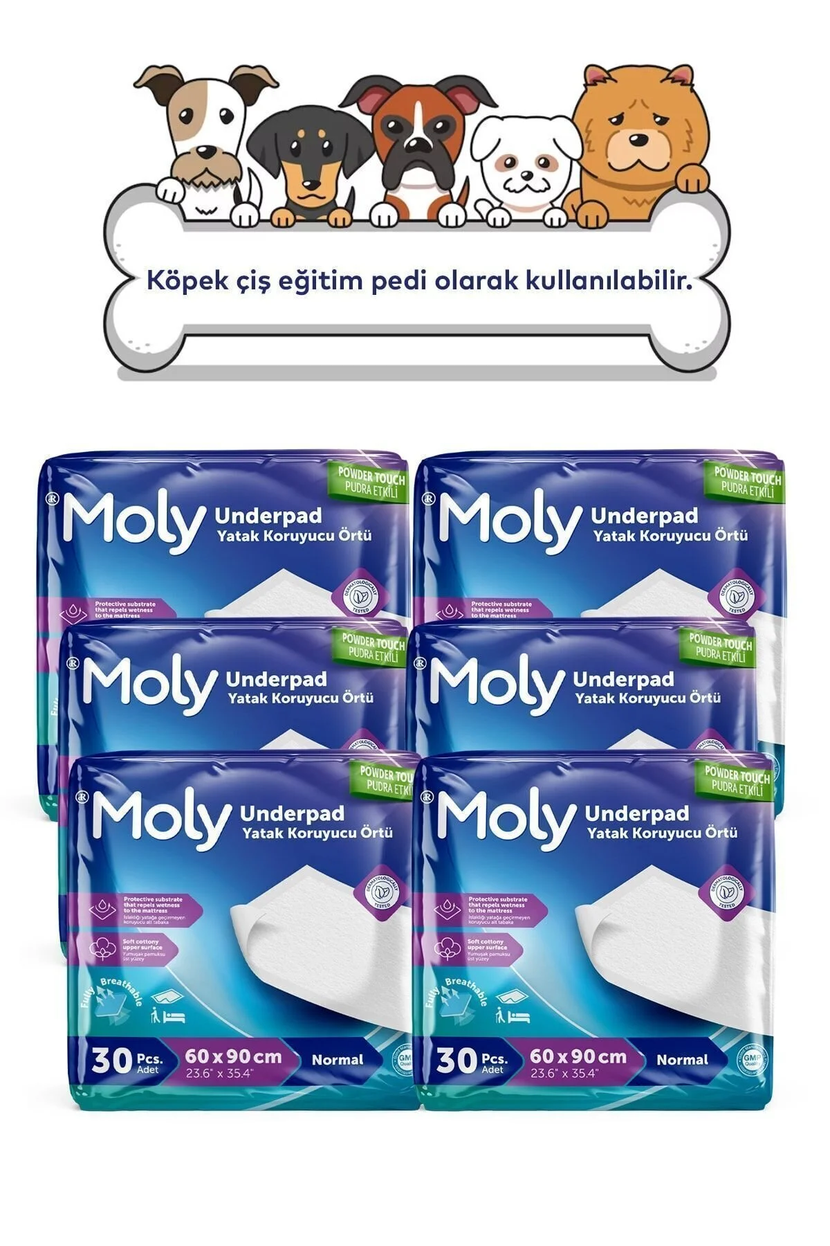 Moly Köpek Çiş Eğitim Pedi 180li" Evcil Hayvan Ürünleri Fiyatı