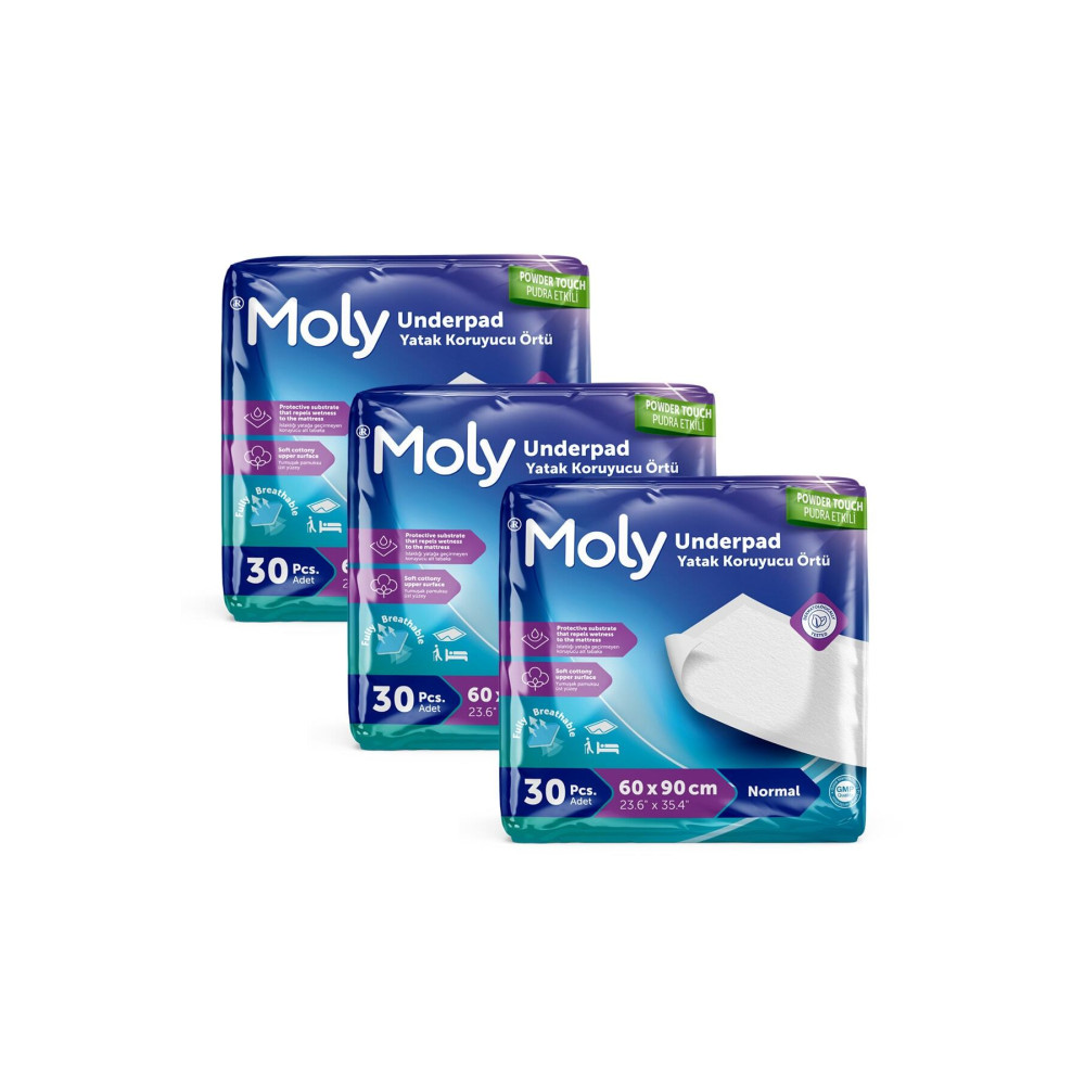 Moly Yatak Koruyucu Örtü 60x90 Cm 90lı Sağlık Fiyatı