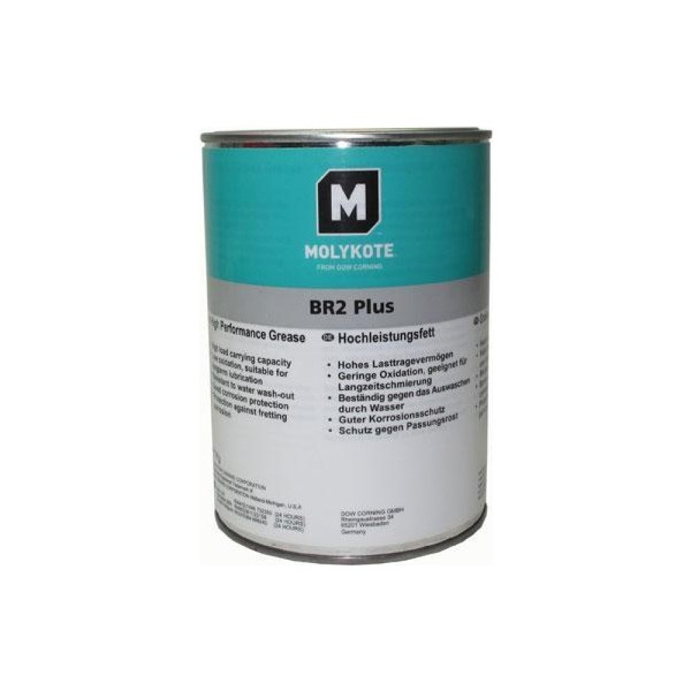 Molykote BR2 Plus - 1 kg Molibdenli EP Siyah Gres Oto Yağlayıcılar Fiyatı