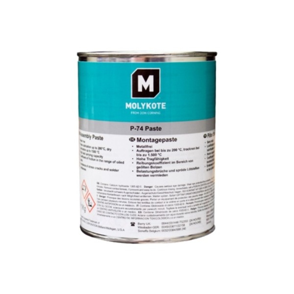 Molykote P 74 Paste Gres Yağı 1 kg Oto Yağlayıcılar Fiyatı