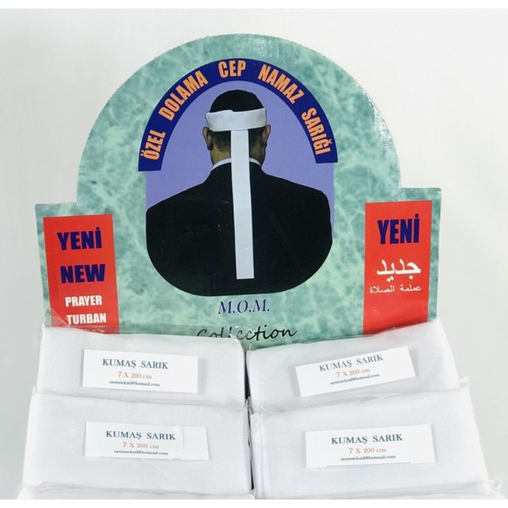 Mom Collection Erkek Kumaş Sarık Beyaz Çocuk Şapkası Fiyatı