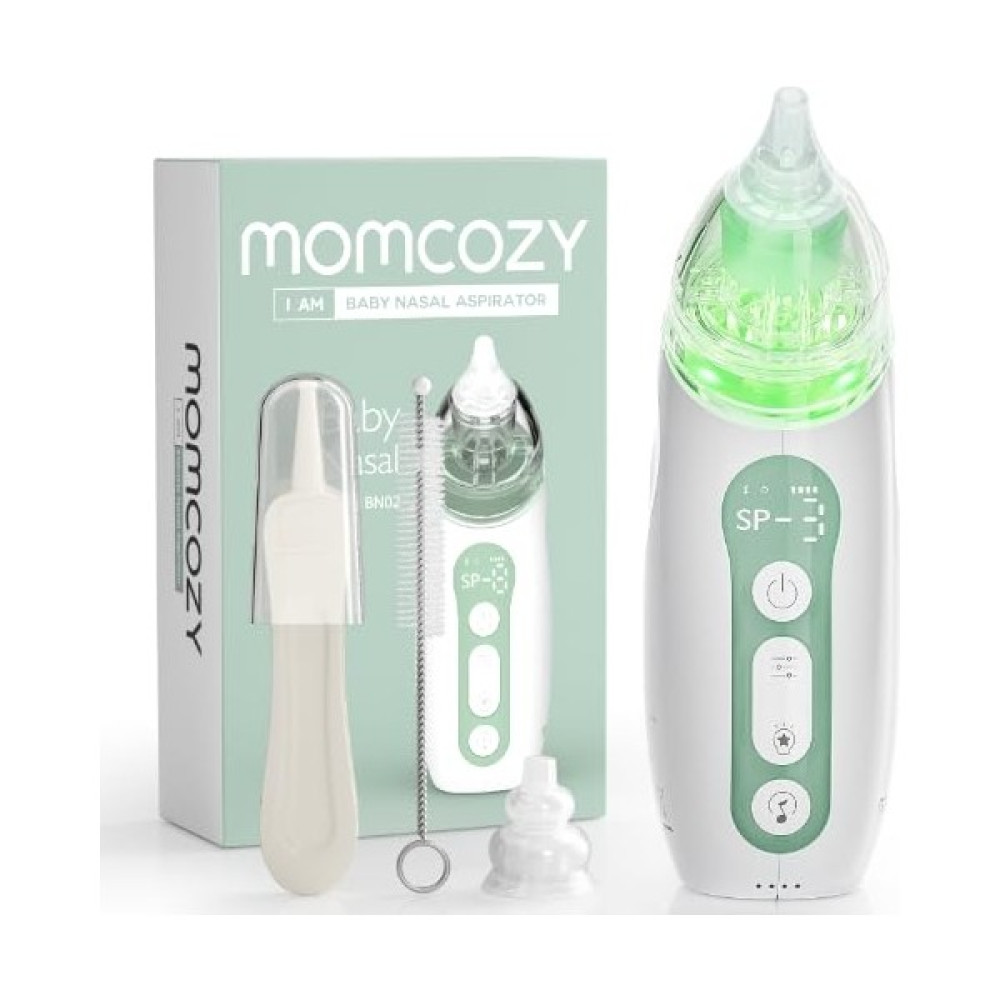Momcozy Bebek Burun Aspiratörü - 3 Emiş Seviyeli Elektrikli, Müzikli ve Taşınabilir Burun Aspiratörü Fiyatı
