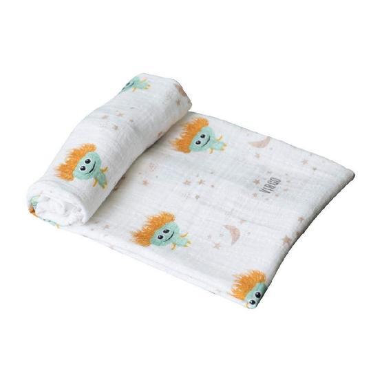 Momeasy 100x120 cm Başak Burcu Tekli Müslin Battaniye