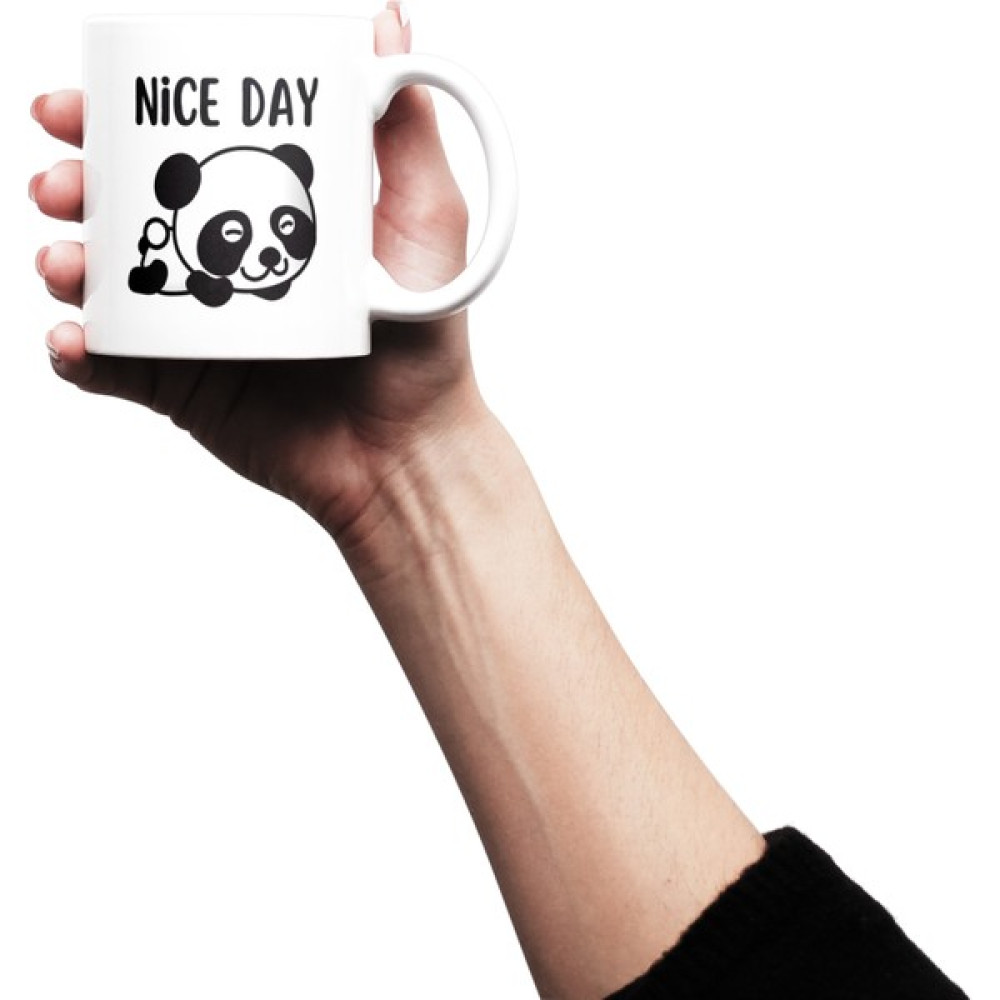 Momentumstore Panda Baskılı Kupa Bardak Fincan / Bardak / Kahve Takımı Fiyatı
