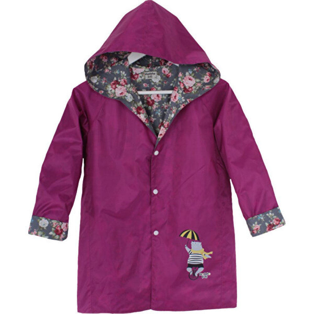 Mommo Kids Yağmurluk Rüzgarlık Çift Yönlü Çıt Çıtlı KAA1000814 Kız Çocuk Yağmurluk Fiyatı