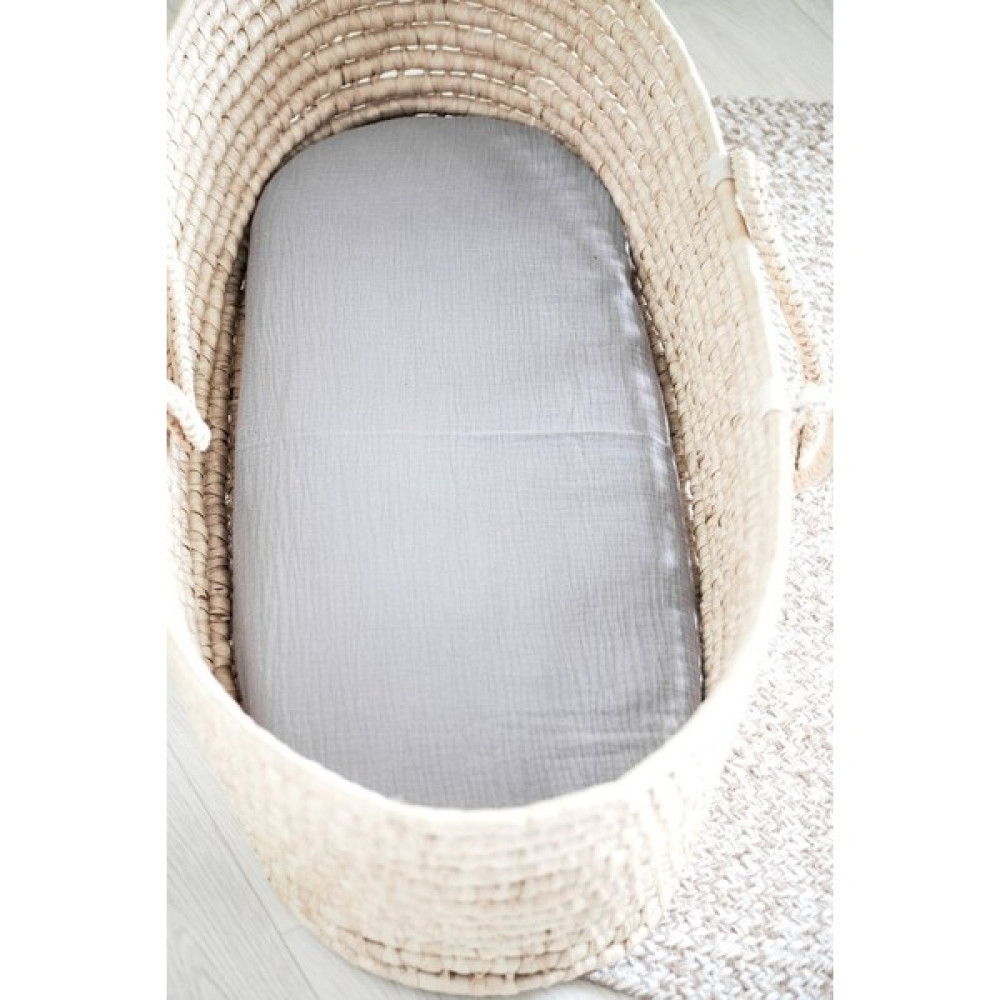 Mommuslin Gri Bürümcük Müslin Bebek Lastikli Çarşaf, Anne Yanı Yatak Çarşaf,park Yatak Vb. - 60 x 110 cm Oto Boyaları Fiyatı