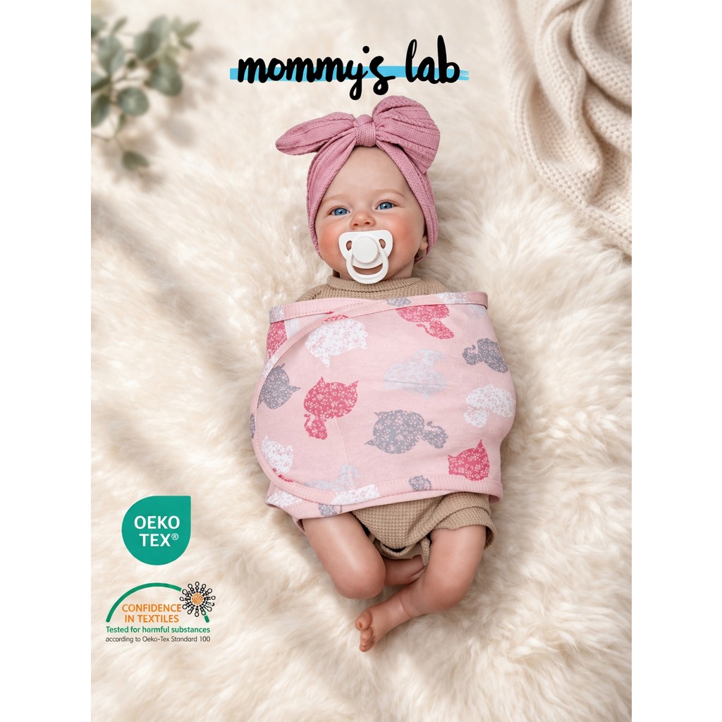 Mommyslab 0-4 Ay Yeni Sezon Desenli Renkli % 100 Pamuk Hazır Yarım Kuşak Kundak Kemer (Oeko Tex Cıf Belgeli) - Pembe Evcil Hayvan Ürünleri Fiyatı
