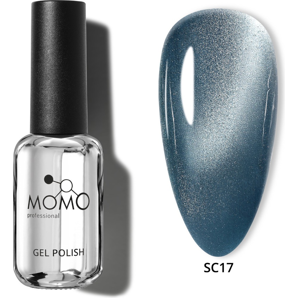 Momo Professional Korean Cat Eye, Silky Cat Eye, Kedi Gözü Oje, SC17 Mavi, 10 ml Evcil Hayvan Ürünleri Fiyatı