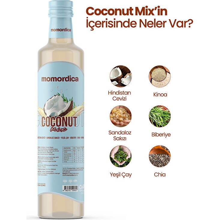 Momordica Coconut Mix - 250 ml Diğer Fiyatı