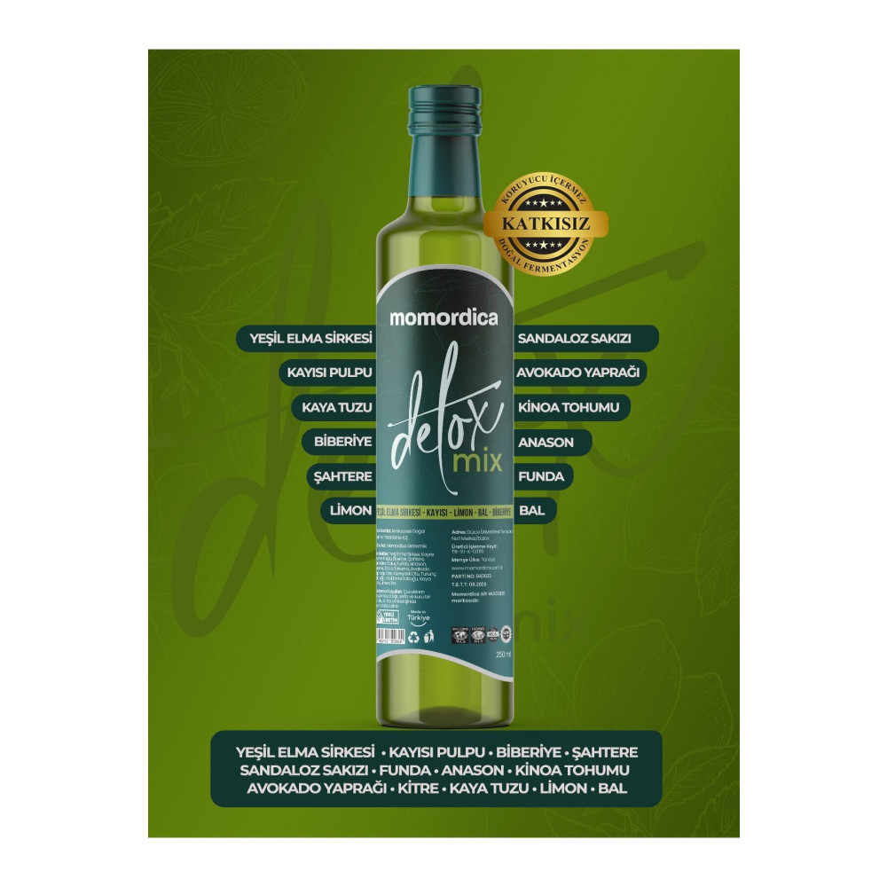 MOMORDİCA DetoxMix - 250 ml Konserve, Sos, Hazır Yemek Fiyatı