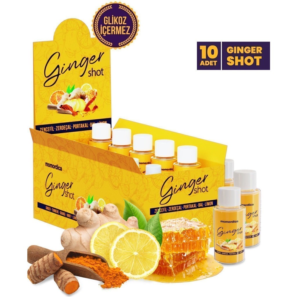 MOMORDİCA Ginger Shot - 10 Adet" İçecek Fiyatı