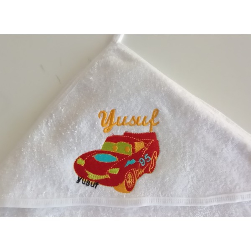 Moms And Babies Isimli Erkek Çocuk Banyo Plaj Havuz Havlusu Nakış Işlemeli - Beyaz Oto Boyaları Fiyatı