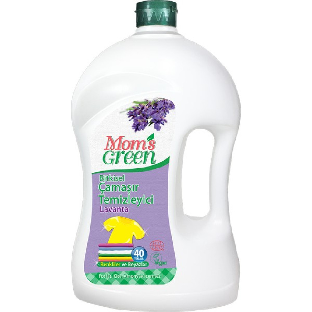 Mom's Green Bitkisel Çamaşır Deterjanı 40 Yıkama Lavanta - 1,5 lt Çamaşır Deterjanı Fiyatı