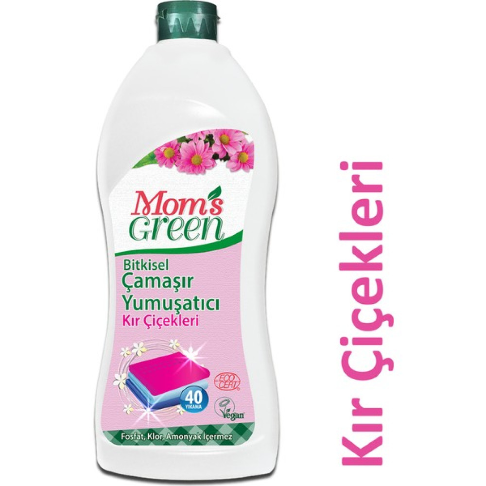 Mom's Green Bitkisel Çamaşır Yumuşatıcısı Kır Çiçekleri - 750 ml Yumuşatıcı Fiyatı