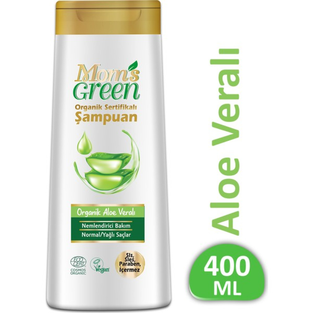 Mom's Green Organik Aloeveralı Şampuan 400 ml Şampuan ve Saç Kremi Fiyatı