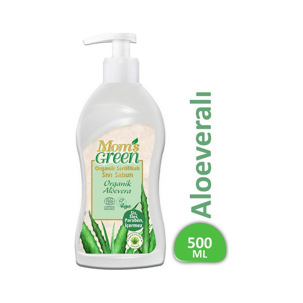 Mom's Green Sıvı Sabun - Sabun Kokulu 500 ml Ecocert Cosmos El Bakımı Fiyatı