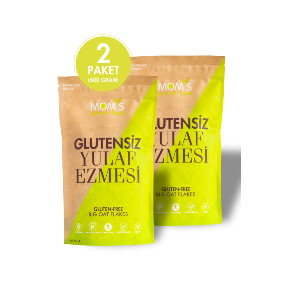 Moms Natural Foods 2li Glutensiz YULAF EZMESİ Kahvaltılık Gevrek Fiyatı