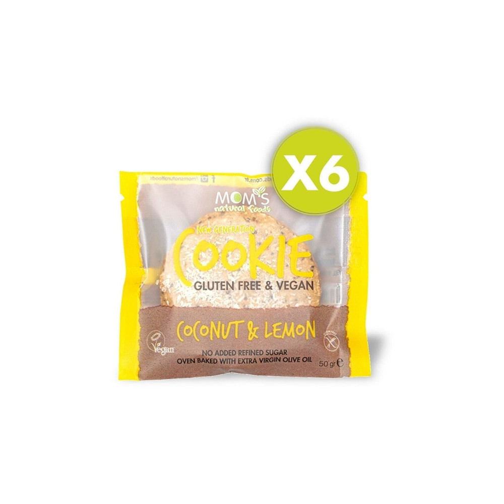 Moms Natural Foods 6lı Glutensiz Limon & Hindistan Cevizi Cookie Kahvaltılık Gevrek Fiyatı