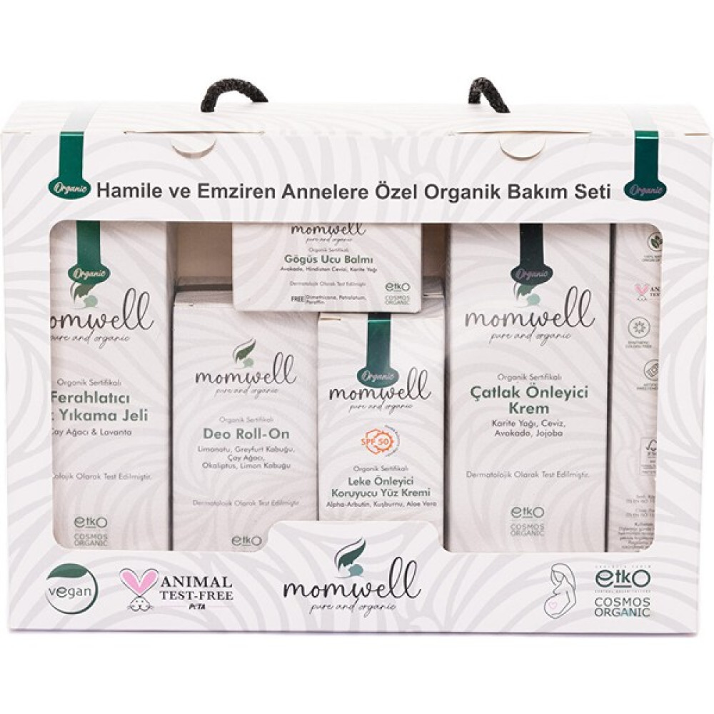 Momwell Anne Gift Set - Renkli Bebek Bakım Seti Fiyatı