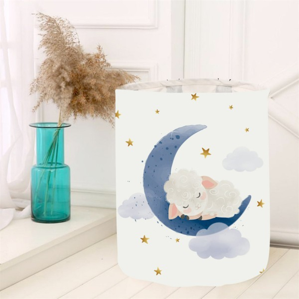 Momys Care Aydaki Rüyalar Kuzu Çok Amaçlı Oyuncak Saklama Kutusu 30x50 Cm - Beyaz Bebek Odası Tekstili Fiyatı