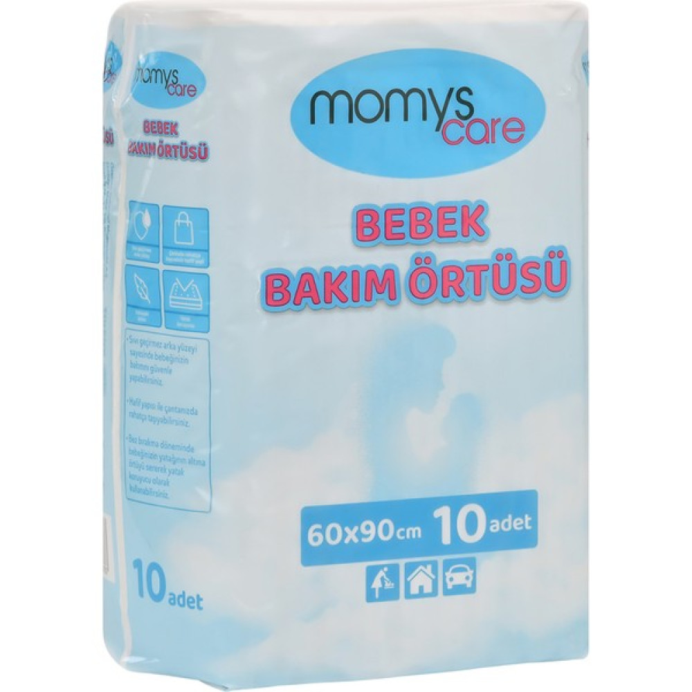 Momys Care Bebek Bakım Örtüsü 60*90 cm 10lu Bebek Alt Açma Minderi Fiyatı