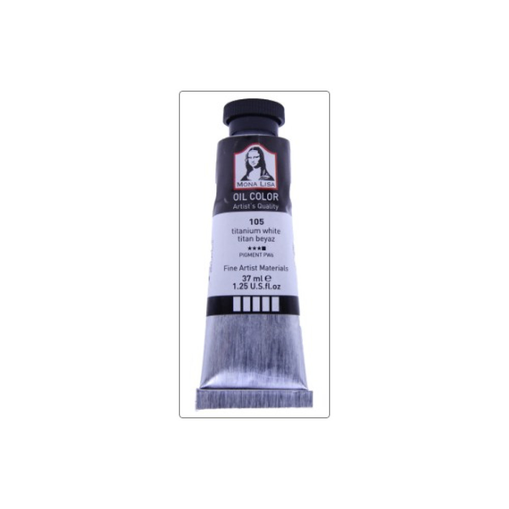 Mona Lisa 105 Yağlı Boya 37 ml Titan Beyaz Sanatsal Malzemeler Fiyatı