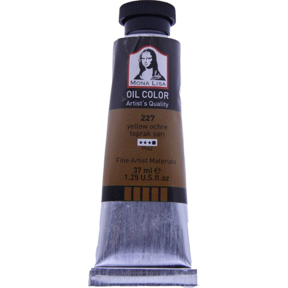 Mona Lisa 227 Yağlı Boya 37 ml Toprak Sarı - Toprak Rengi Sanatsal Malzemeler Fiyatı