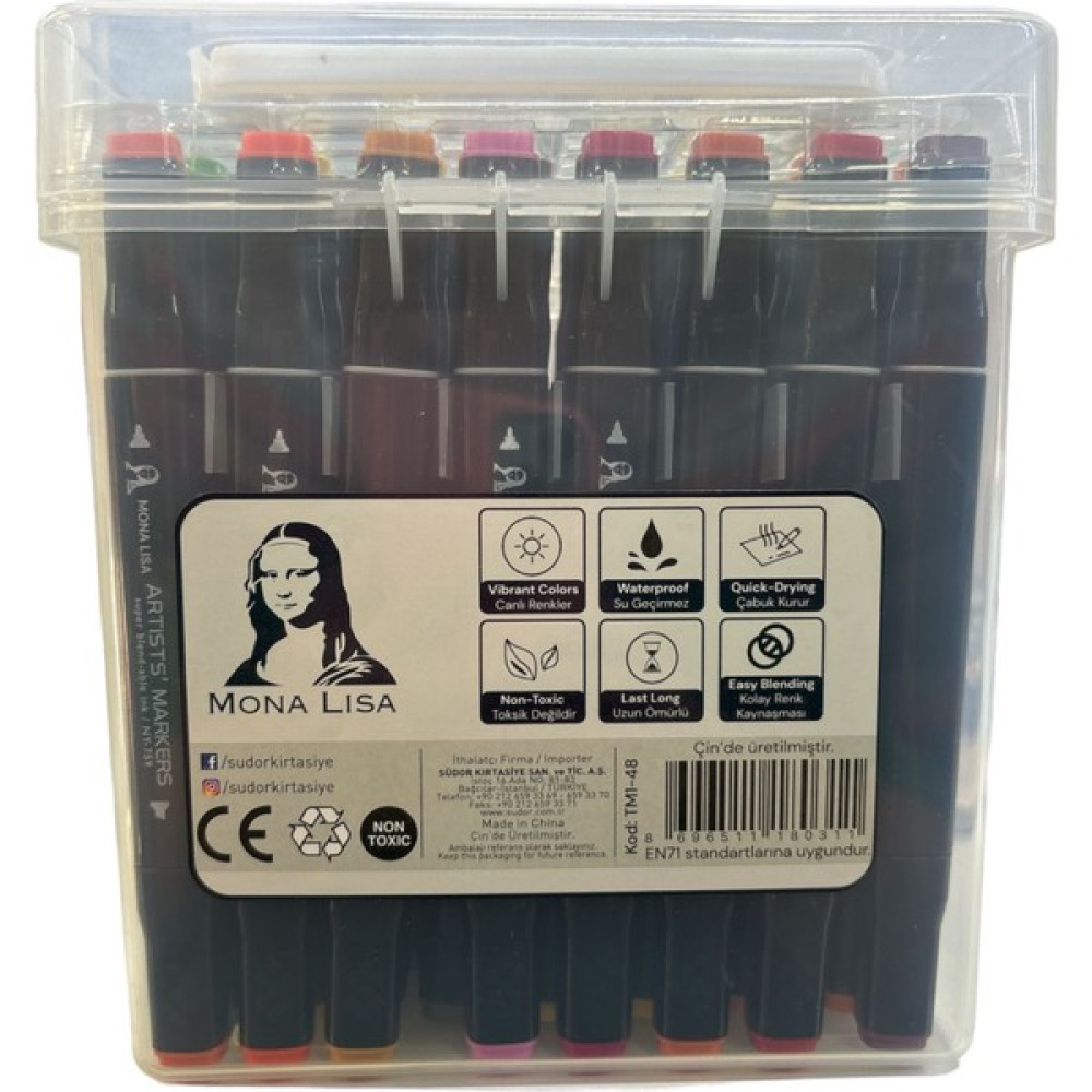 Mona Lisa Artısty Marker - 48-2 - 060 Sanatsal Malzemeler Fiyatı