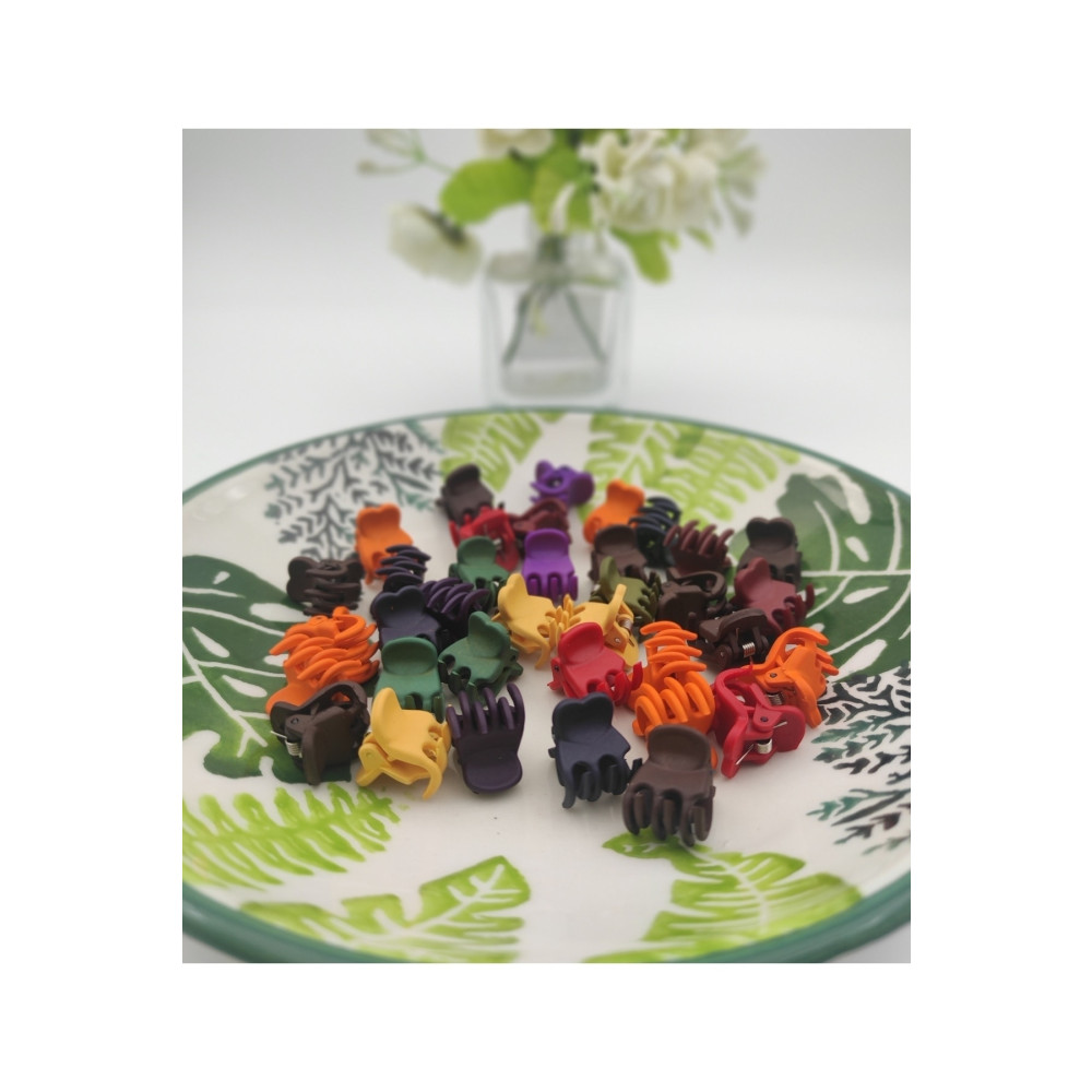 monalisatoka Kadın Mat Minik 12`Li Mandal Toka Set (1.5cm) Toka, Taç & Saç Bandı Fiyatı