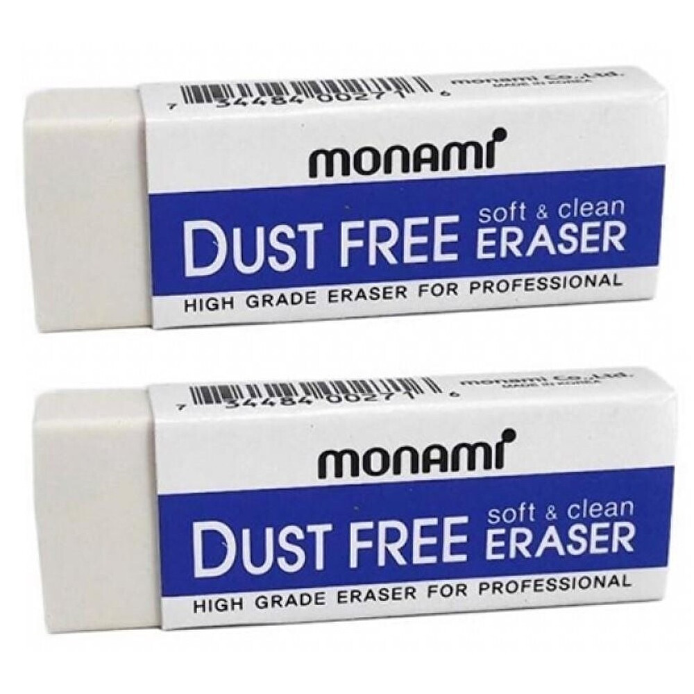 MONAMİ A20 BÜYÜK DUST FREE SİLGİ 2 Lİ Kalem & Yazı Gereçleri Fiyatı