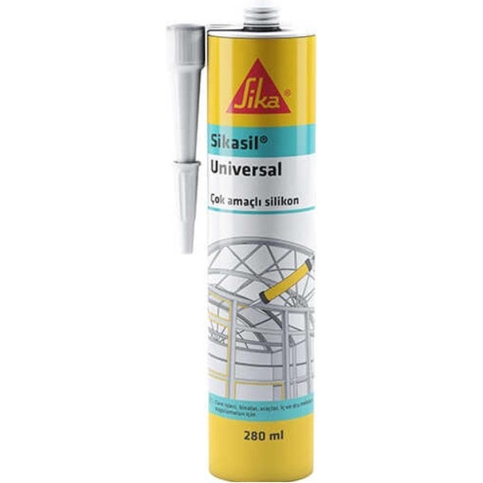 Monaqua Sikasil GP115 Universal Çok Amaçlı Silikon 280 ml Şeffaf - Duşakabin, Banyo, Cam , Seramik Duşakabin Fiyatı