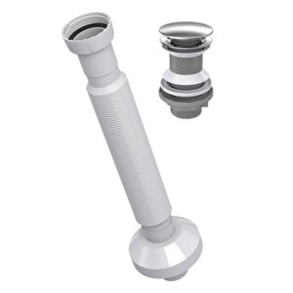 Monavit Çelik Kapaklı Abs Klik Klack Lavabo Süzgeci Ve Ø32 Sifon Sifon Fiyatı