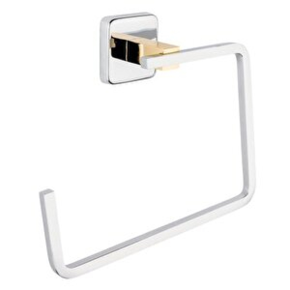 Monavit Ivory Altın Gold Pirinç Banyo Yuvarlak Havluluk A10307 Havluluk Fiyatı
