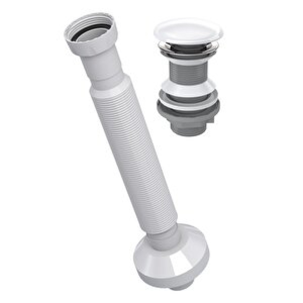 Monavit Seramik Kapaklı Beyaz Klik Klack Lavabo Süzgeci Ø32 Sifon Sifon Fiyatı