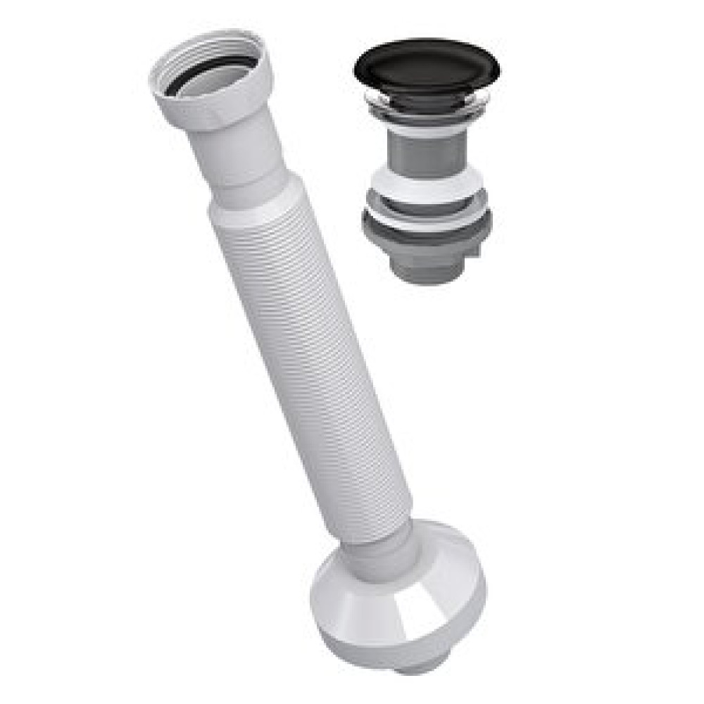 Monavit Seramik Kapaklı Siyah Klik Klack Lavabo Süzgeci Ø32 Sifon Sifon Fiyatı