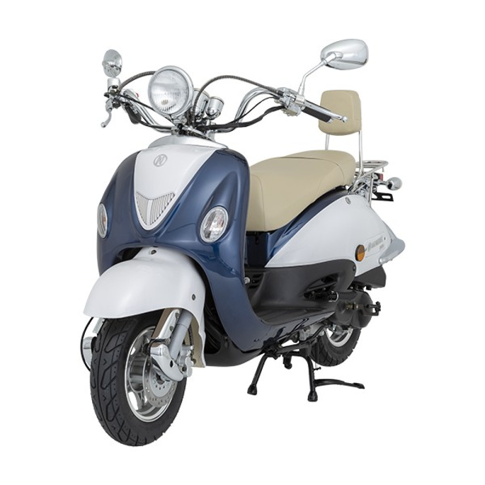 Mondial 50 Znu Ec Motorsiklet Mavi Scooter Fiyatı