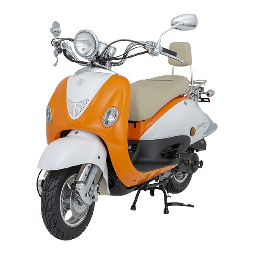 Mondial 50 Znu Ec Motorsiklet Turuncu Scooter Fiyatı