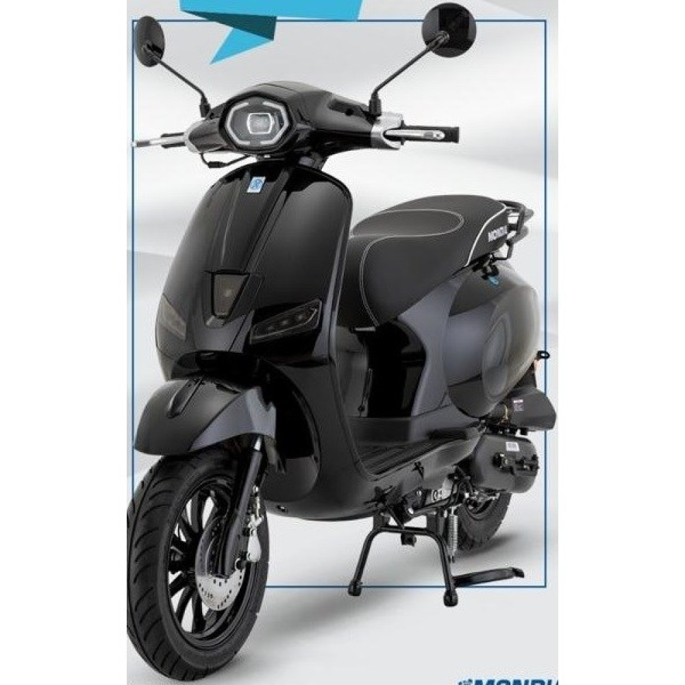 Mondial Motosiklet Mondial 50 Wing Scooter Siyah Scooter Fiyatı
