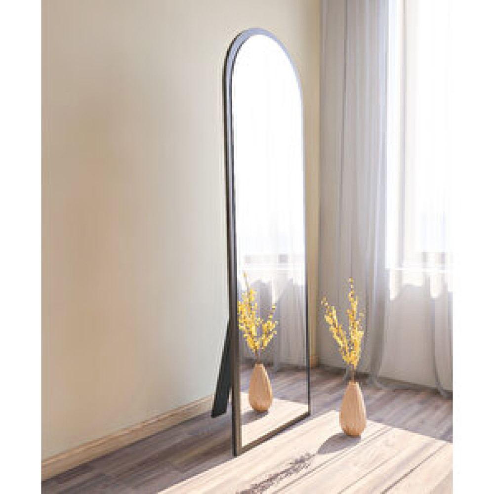 MONEayna Emma Siyah Ayaklı Oval Boy Aynası 160x50cm Ayna Fiyatı