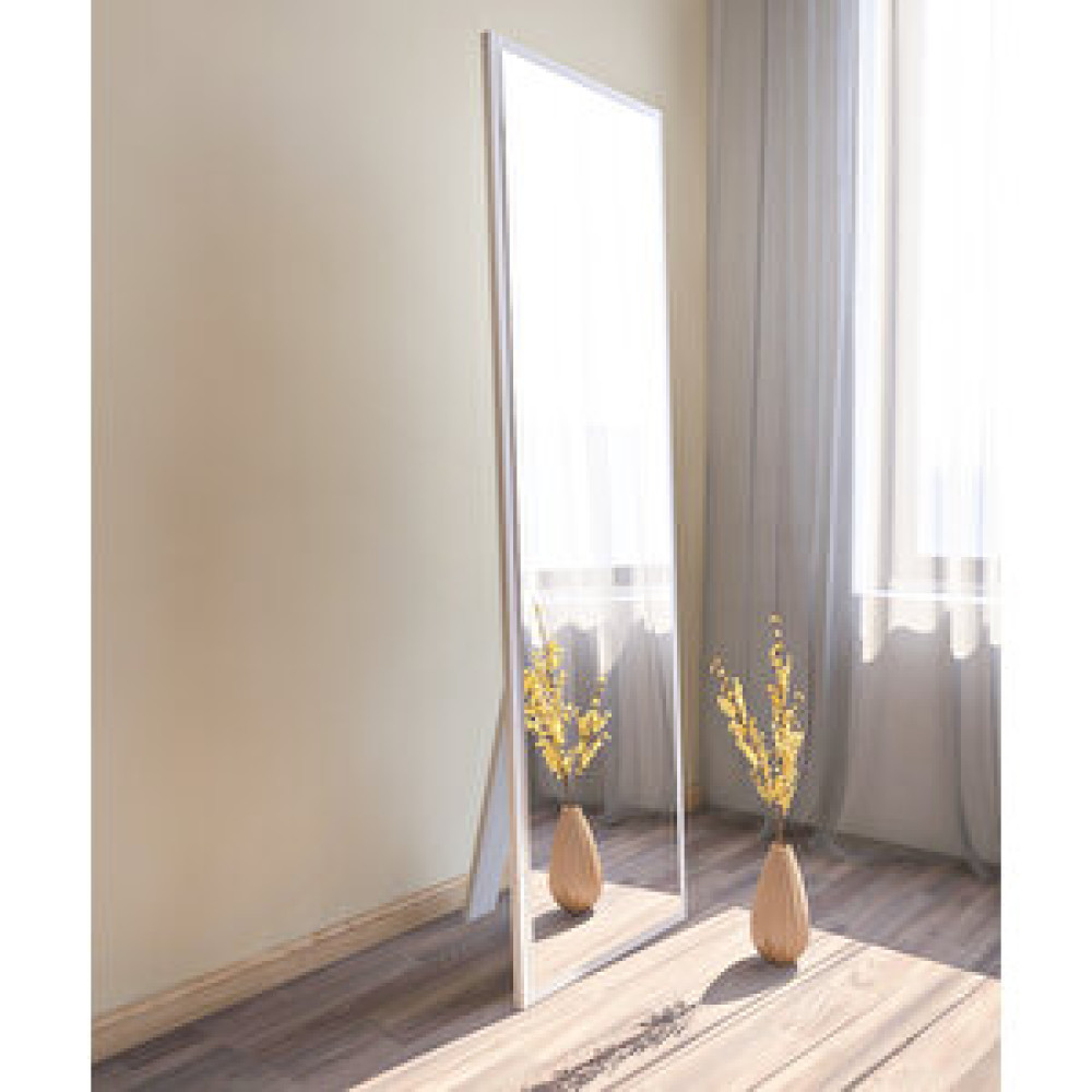 MONEayna Tessa Beyaz Ayaklı Boy Aynası 160x50cm Ayna Fiyatı