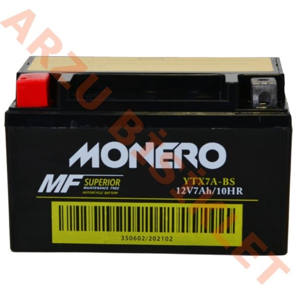 Monero Salcano 150 Nova 100 130 Astro Aküsü Swan 12V 7A Akü Fiyatı