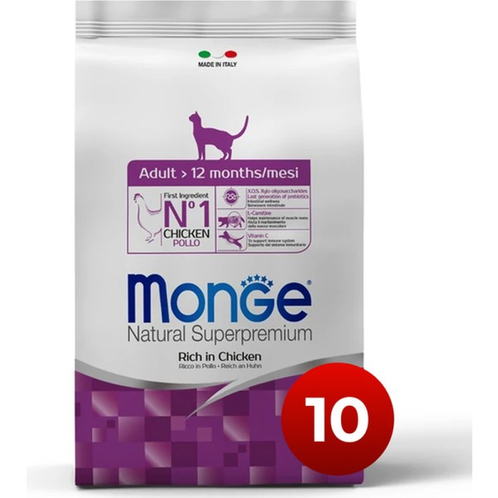 Monge Cat Daily Line Tavuklu Yetişkin Kedi Maması 4 kg Avantajlı Paket Evcil Hayvan Ürünleri Fiyatı