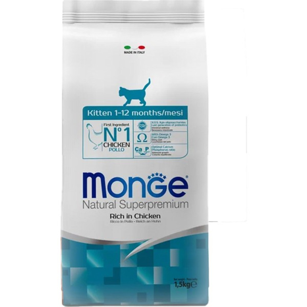 Monge Cat Kitten Daily Line Tavuklu Yavru Kedi Maması 1.5 Kg Evcil Hayvan Ürünleri Fiyatı